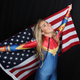 Mikaela Shiffrin poses at a Team USA media event. Photo by Rick Bowmer/AP Photo